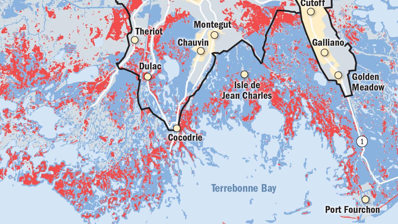 Louisiana 2050: Explore the perilous future of our coast with maps and data